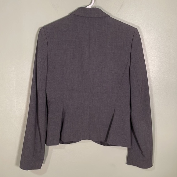 Calvin Klein Two Button Blazer Grey Women’s size 4 - Picture 2 of 6